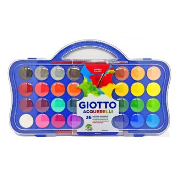 Estojo Aquarela Pastilha c/36 353600 Giotto